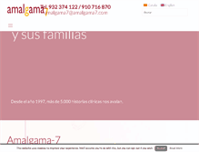 Tablet Screenshot of amalgama7.com